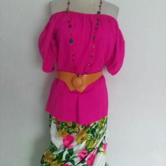 Vintage Alice of California pink top - Picture 3 of 7